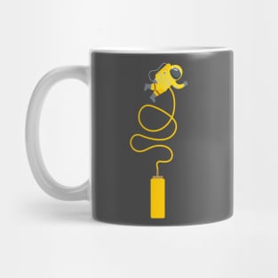 Space Condiment Mustard Graphic Mug